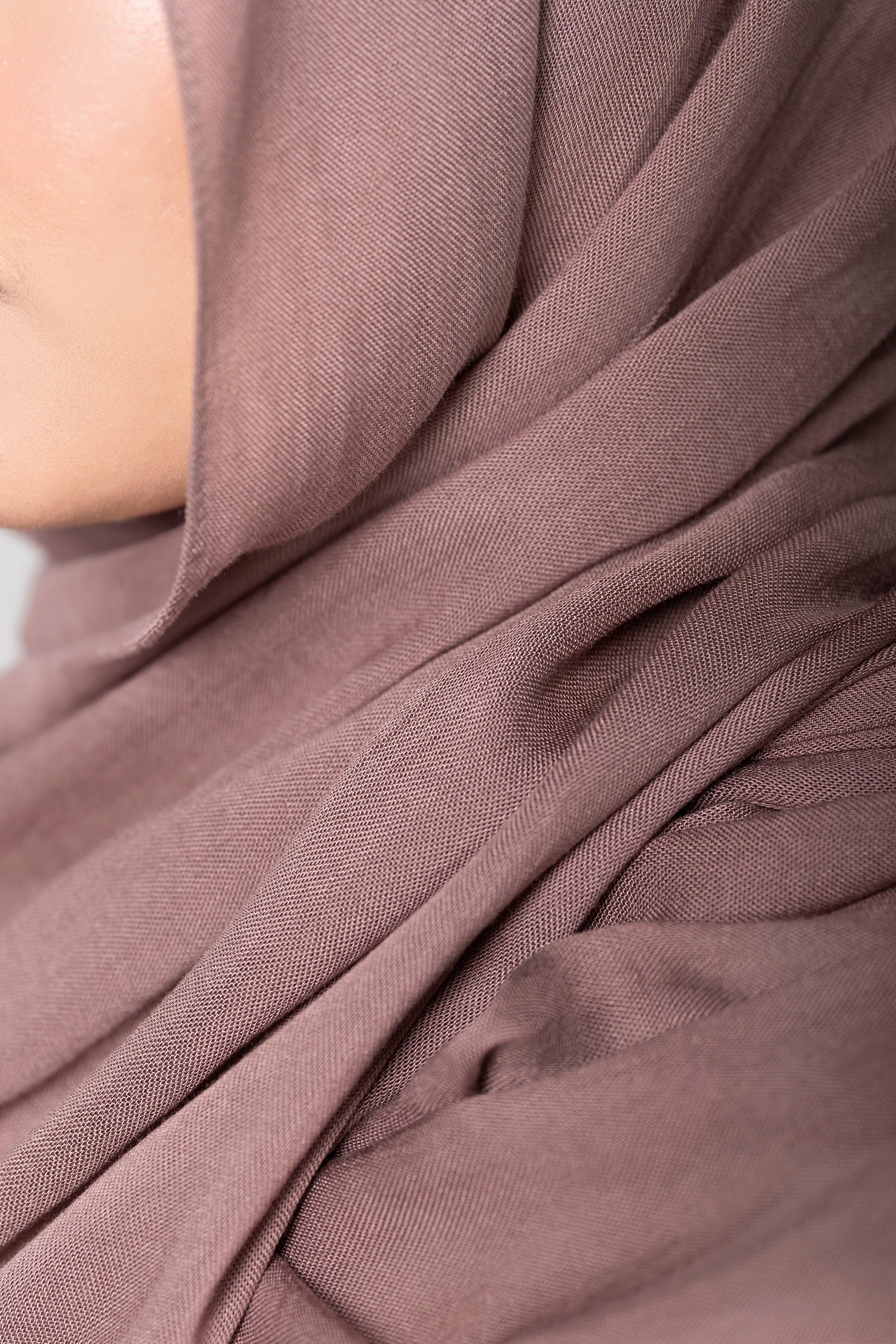 Modal Hijab Set - Mauve
