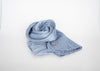 Satin Wavy Hijab - Sky Blue