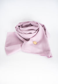 Chiffon Hijab Set With Matching Hijab Cap - pink