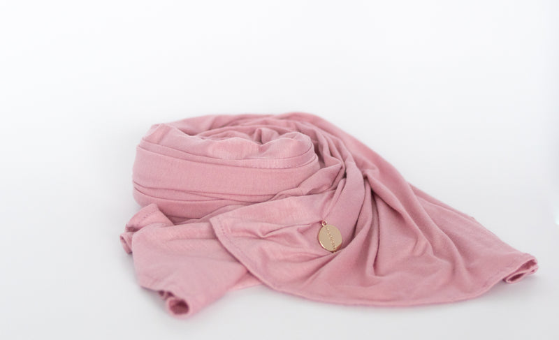 Jersey Hijab - pink