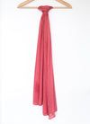 Satin Crinkle Hijab - coral