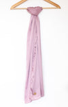 Satin Crinkle Hijab - pink