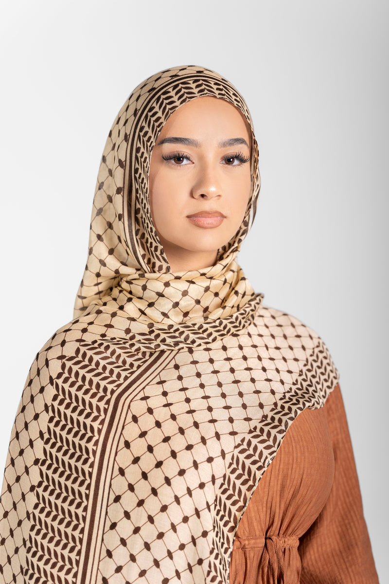 Modal Keffiyeh Hijab