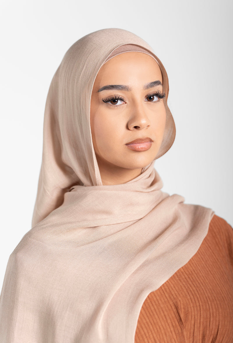 Modal Hijab Set - Blush