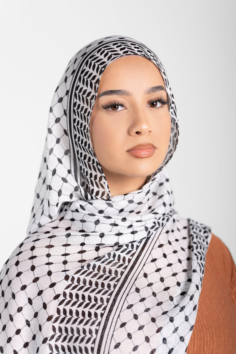 Modal Keffiyeh Hijab