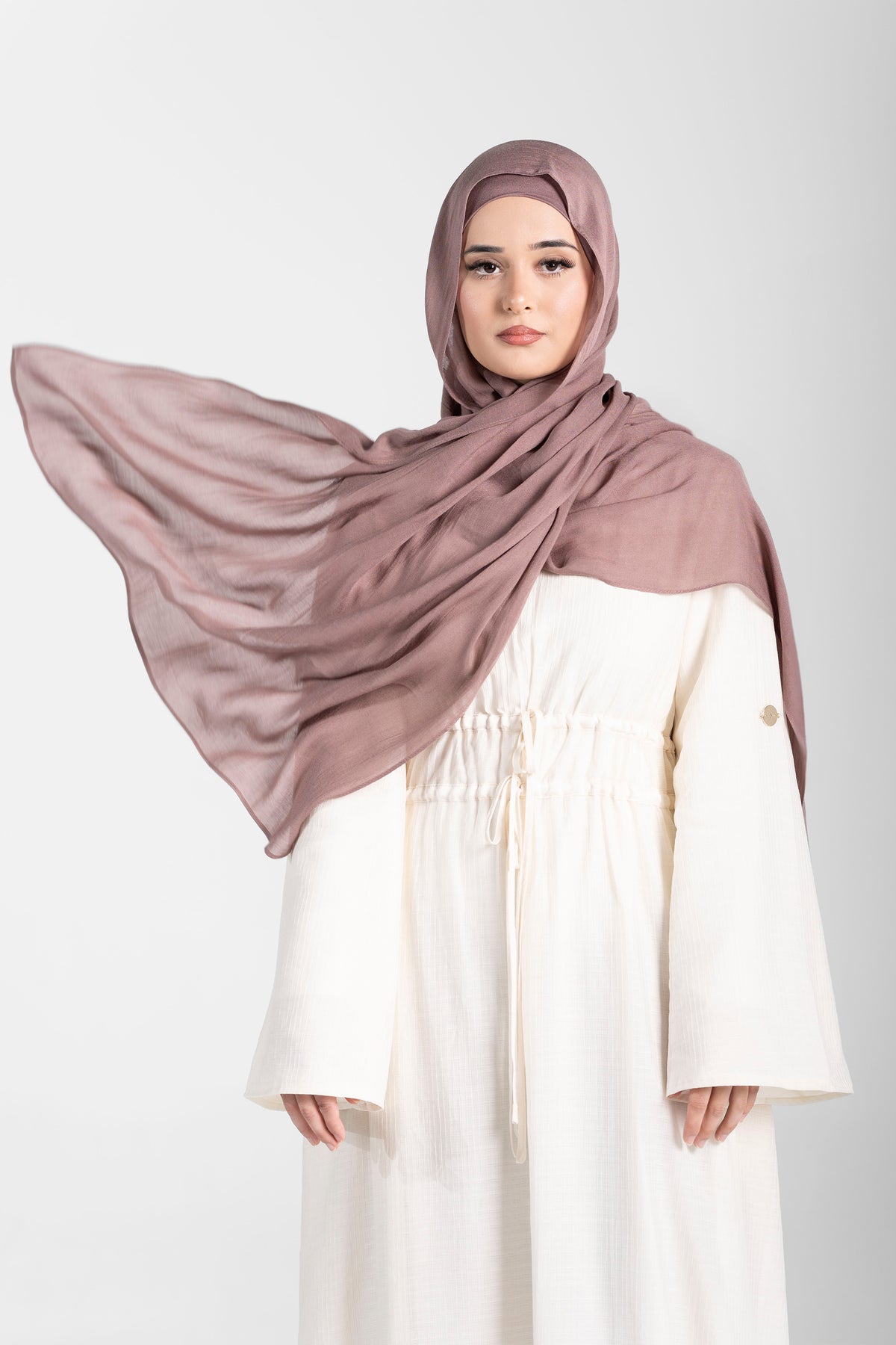 Modal Hijab Set - Mauve