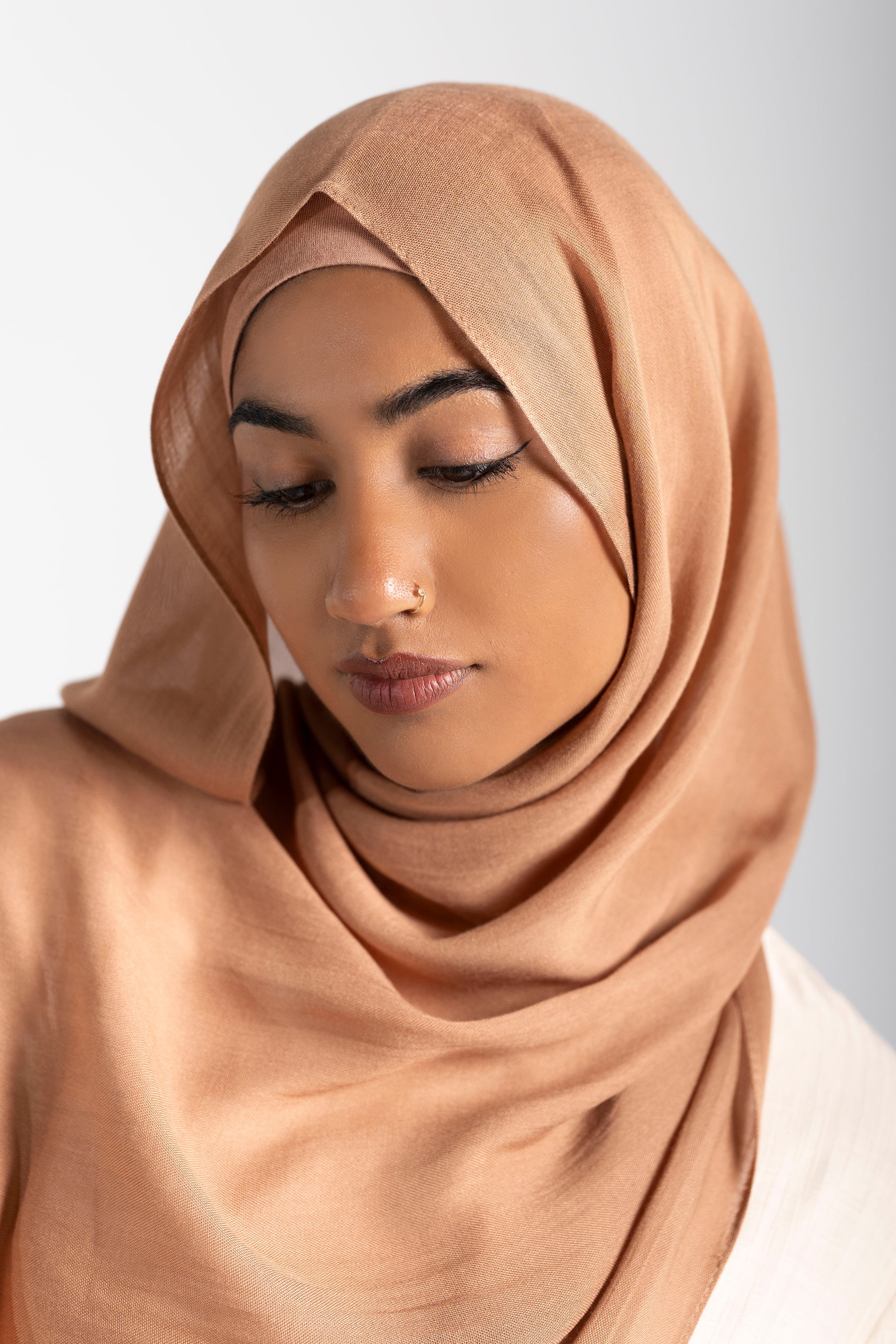 latest hijab material style