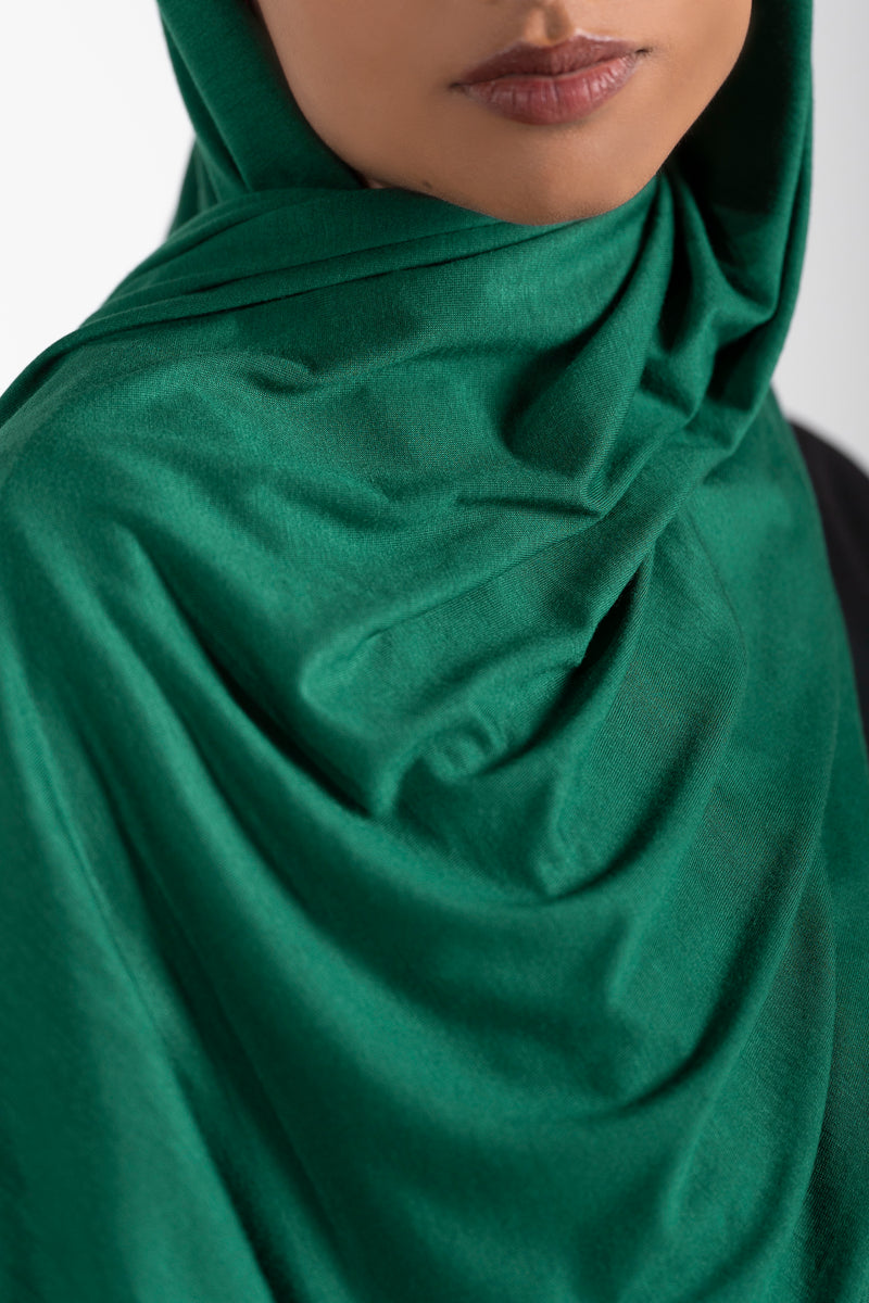 Jersey Hijab - Green