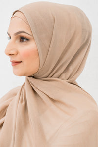 Modal Hijab - Nude