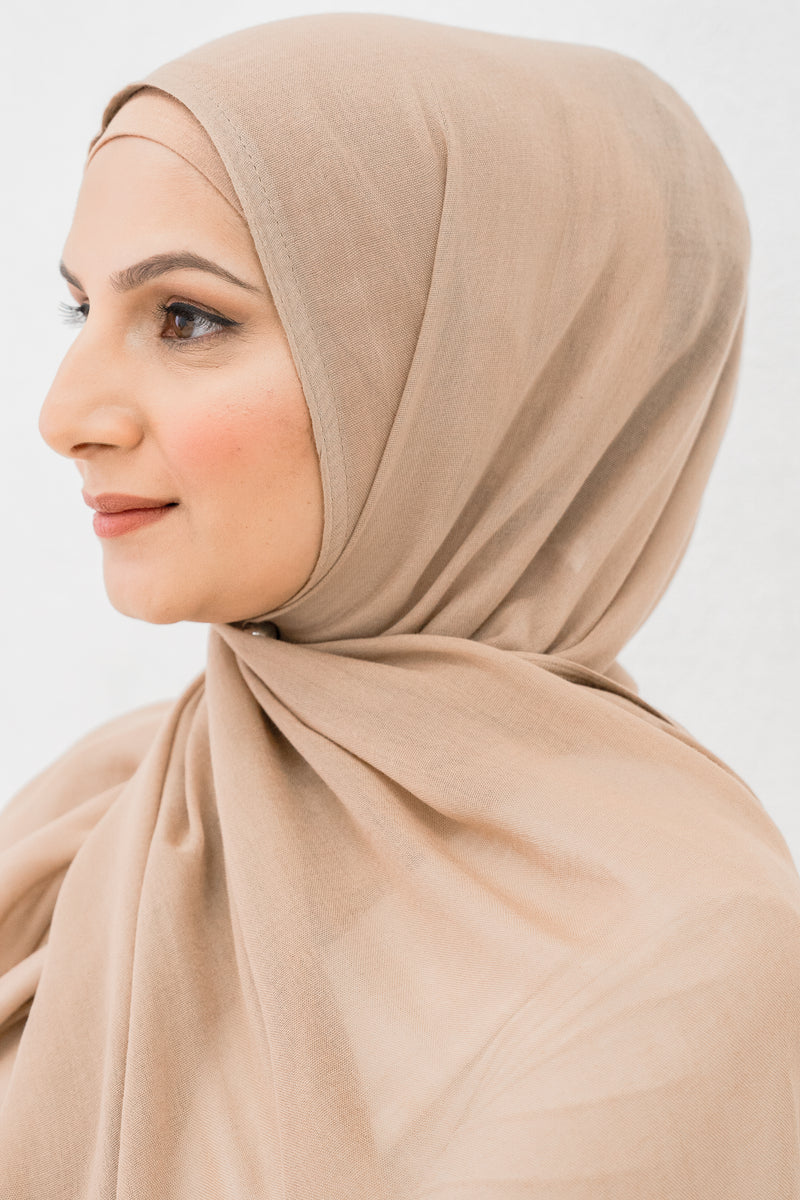 Modal Hijab - Nude