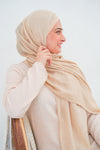 Modal Hijab - Beige