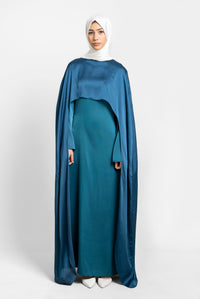 Eid Maxi Dress with Cape – Sofia