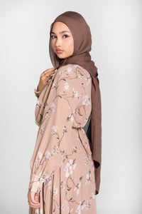Flowy Chiffon Modest Maxi Dress – Wardah