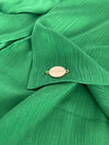 Satin Crinkle Hijab - bold green