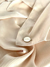 Satin Crinkle Hijab - light beige