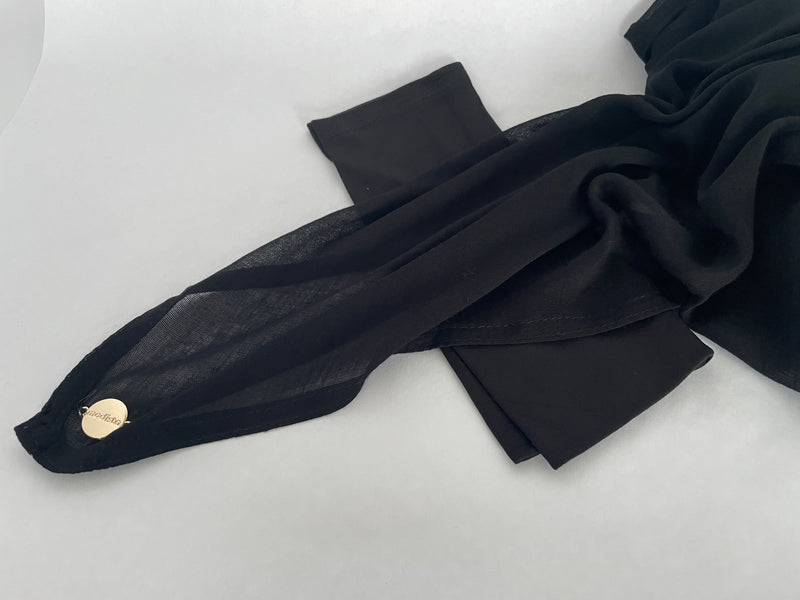 Modal Hijab - Black