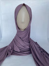 Instant Jersey Hijab - Lavender Purple