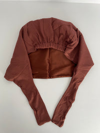 Bonnet - Tie Back - Caramel