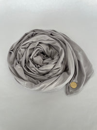 Jersey Hijab - Light Grey