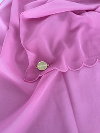 Chiffon Scallop - Pink