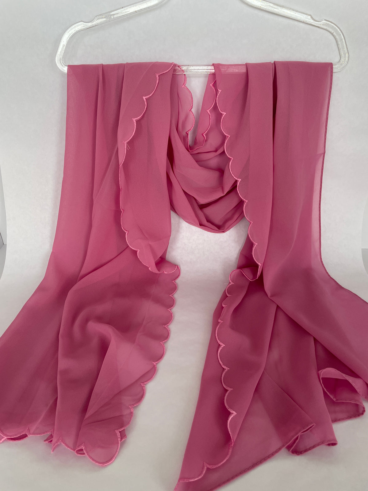 Chiffon Scallop - Pink