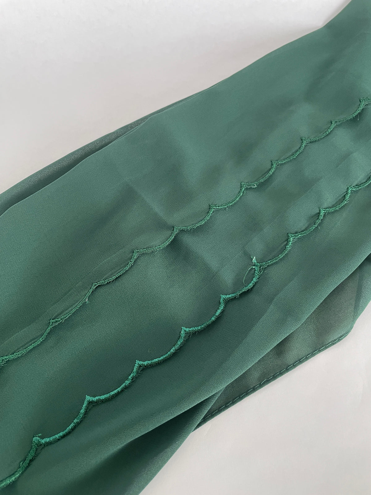 Chiffon Scallop - Green