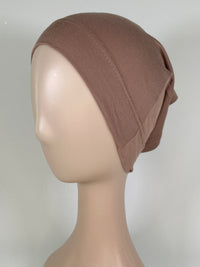 Hijab Cap - dark nude