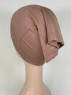 Hijab Cap - dark nude