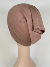 Hijab Cap - dark nude