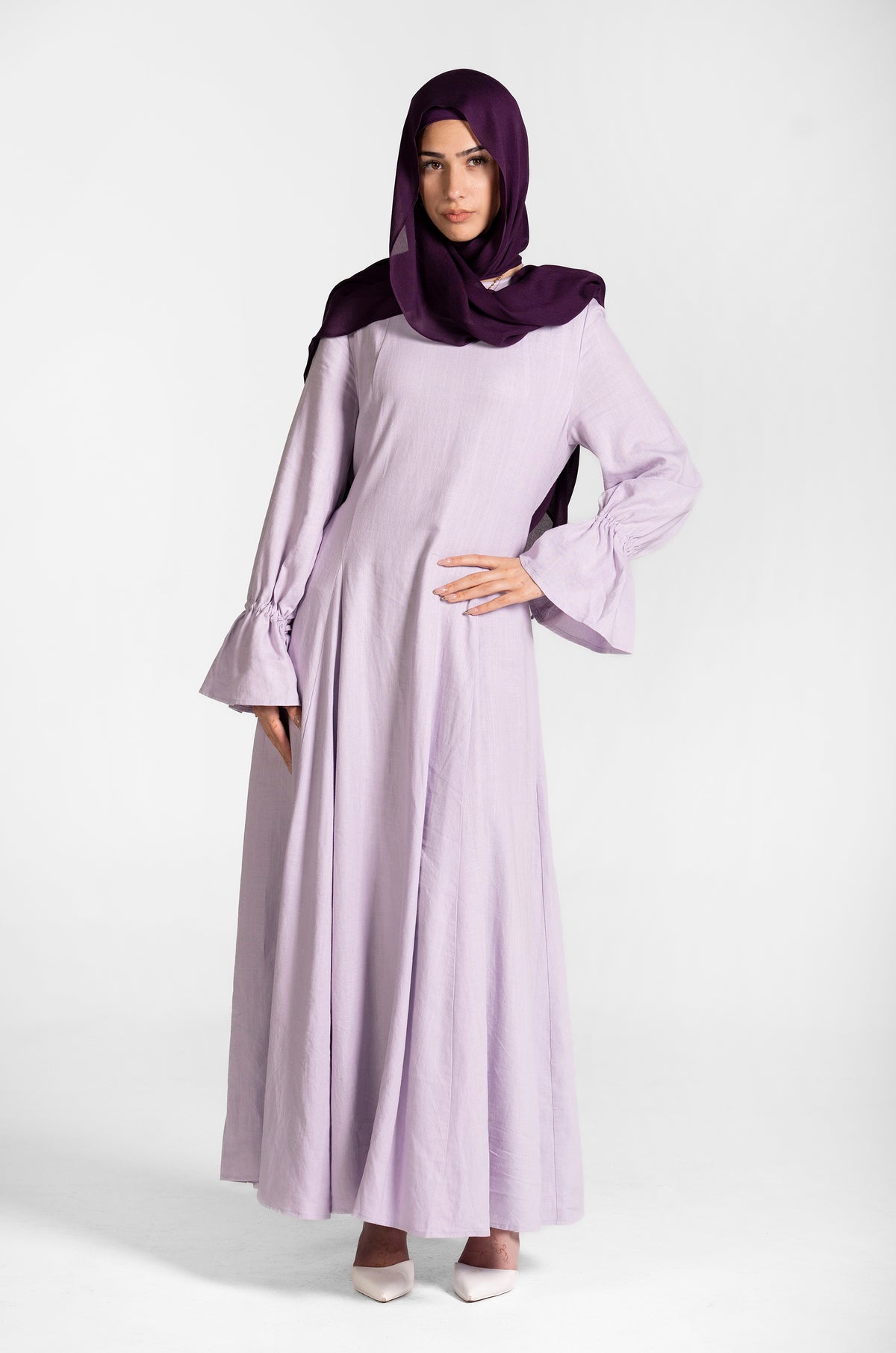 Ayah Linen Dress