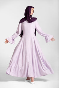 Linen Long-Sleeve Maxi Dress – Ayah