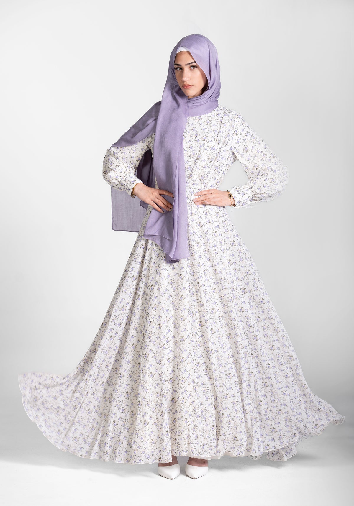 Wardah Chiffon Dress