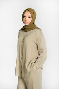 Lyocell Modest Co-ord Set, Top & Bottom – Safa